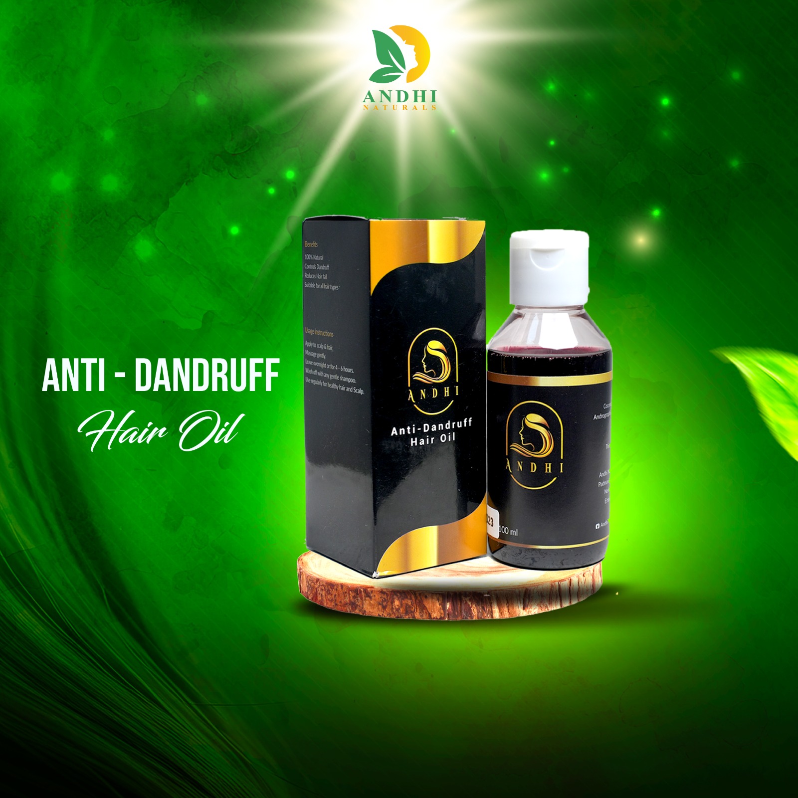 Anti-Dandruff Hair Oil